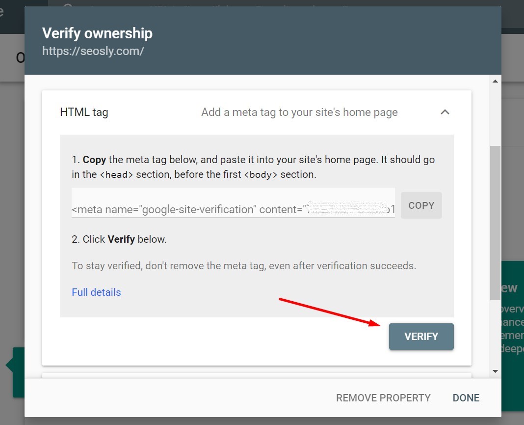 How To Add Google Search Console To WordPress - SEOSLY