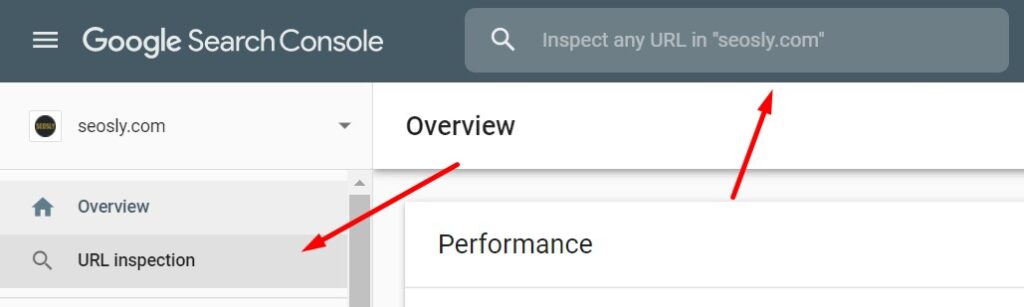 The URL Inspect tool in Google Search Console