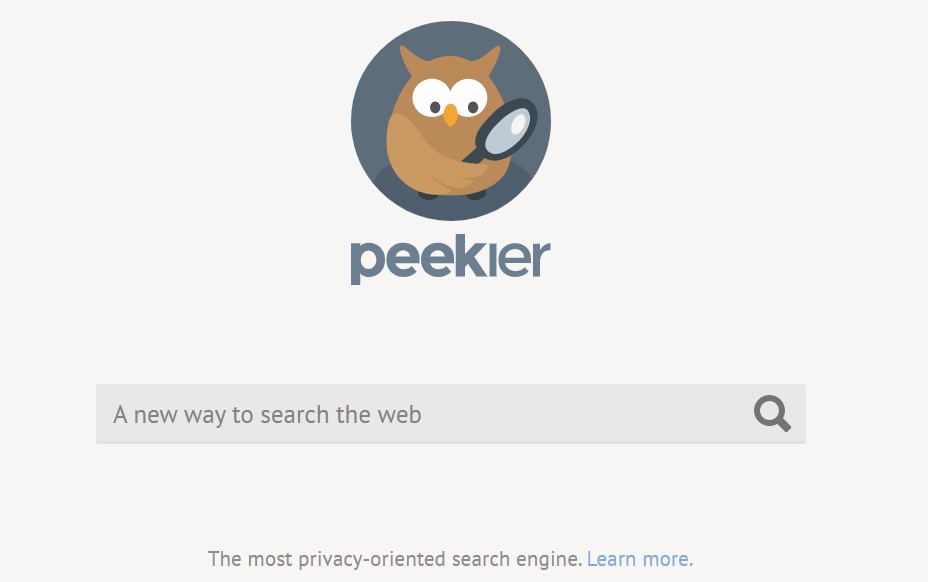 The Peekier search engine