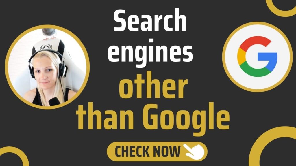 Search engines other than Google