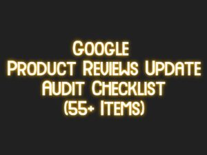 Google product reviews update