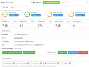 How to conduct a technical SEO audit with Sitebulb