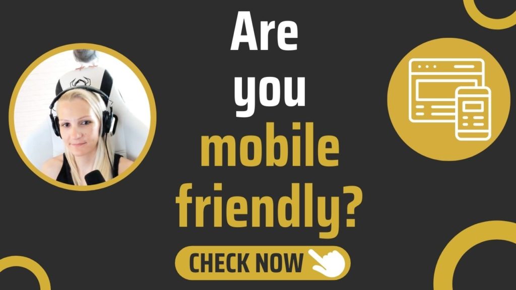 Check if the website is mobile friendly
