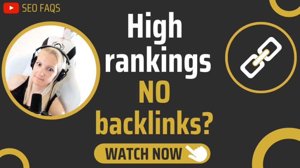 Can you rank on Google without backlinks?