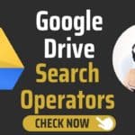Google Drive search operators
