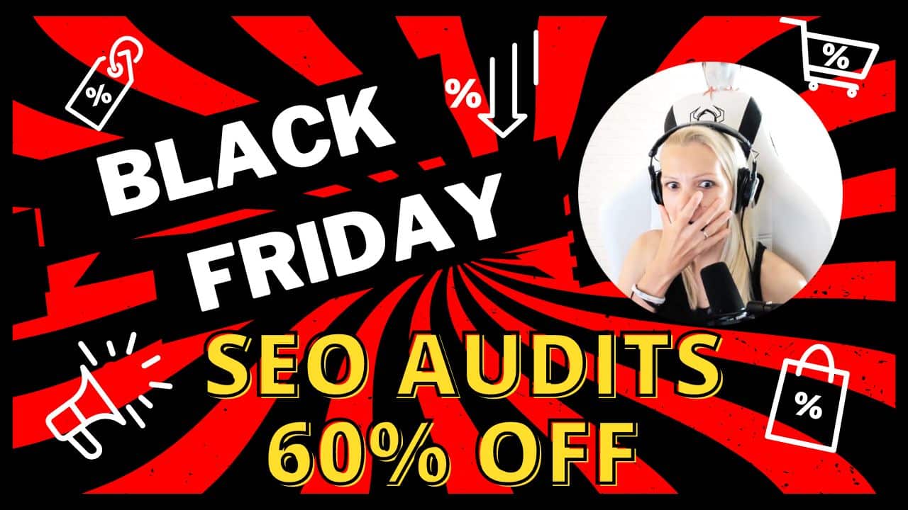 Monthly Black Friday SEO Audit Deal 50% OFF
