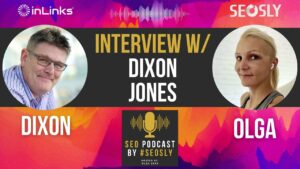 Interview with Dixon Jones
