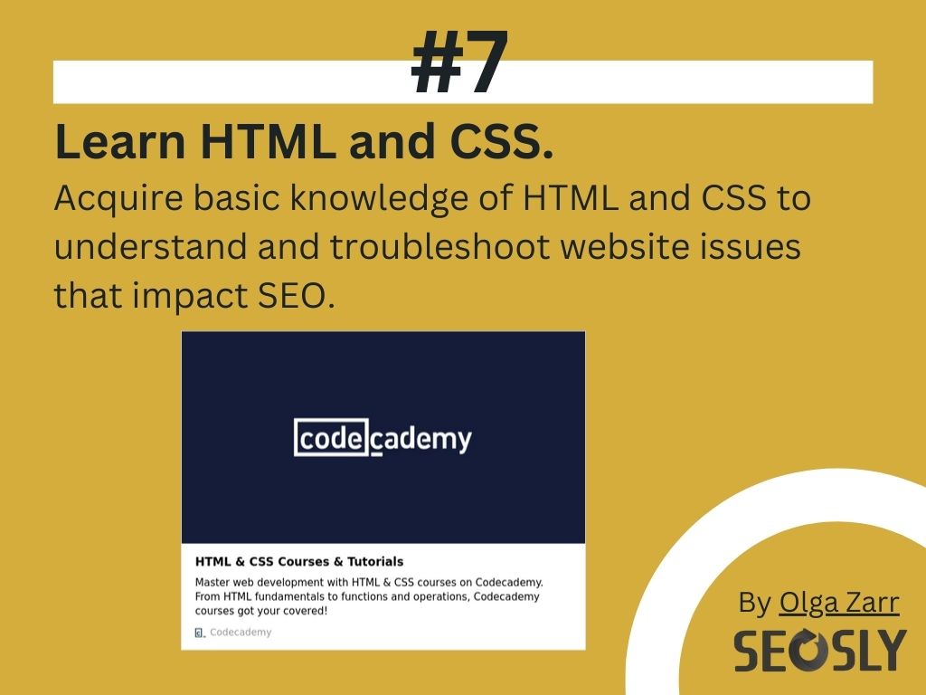 Become an SEO Expert: HTML and CSS