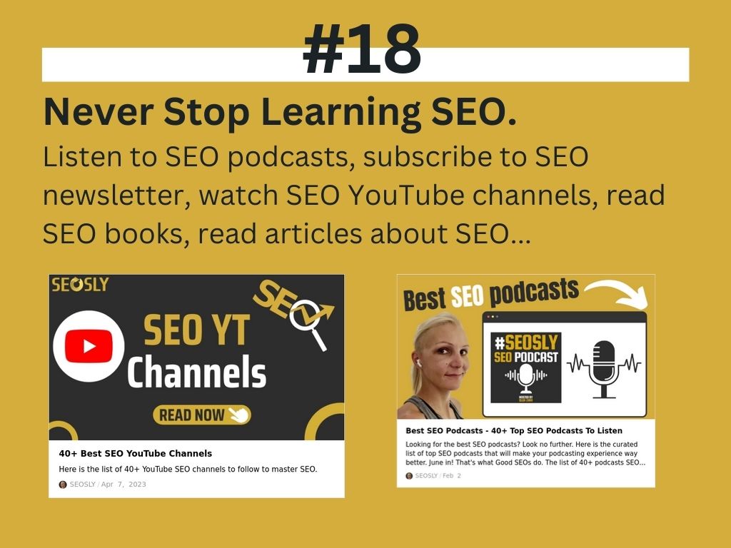Become an SEO Expert by learning