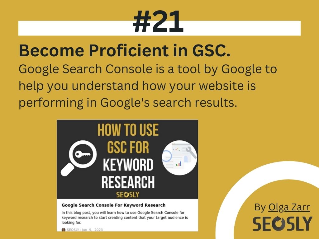 Become an SEO Expert: Google Search Console
