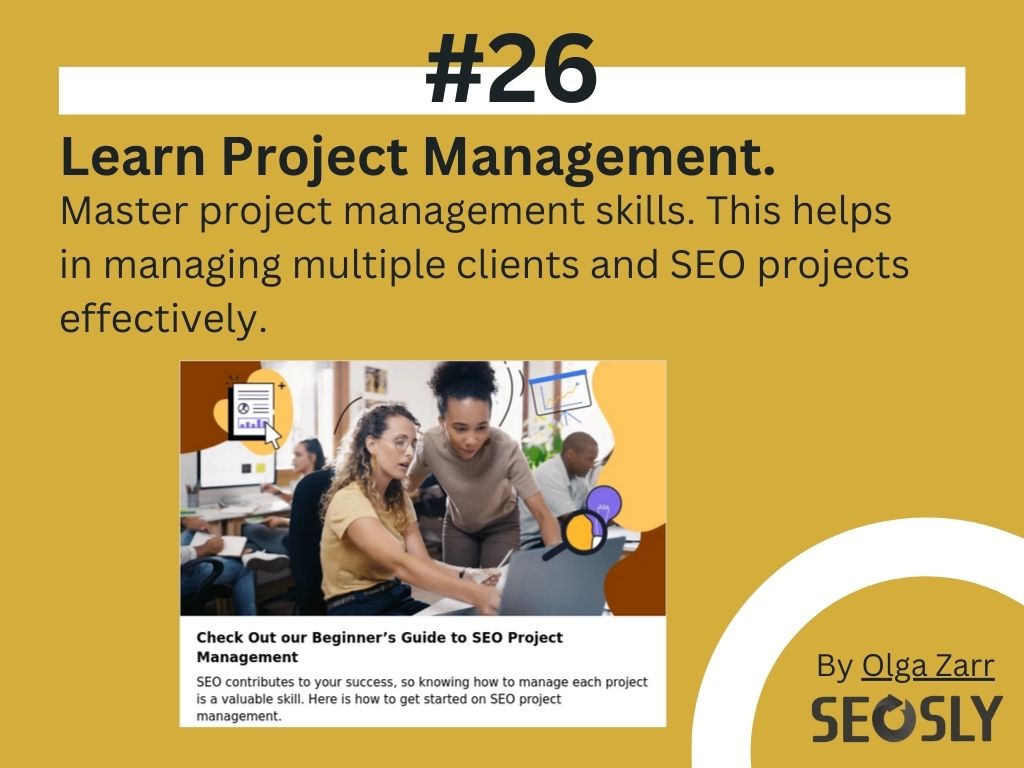  SEO Project Management