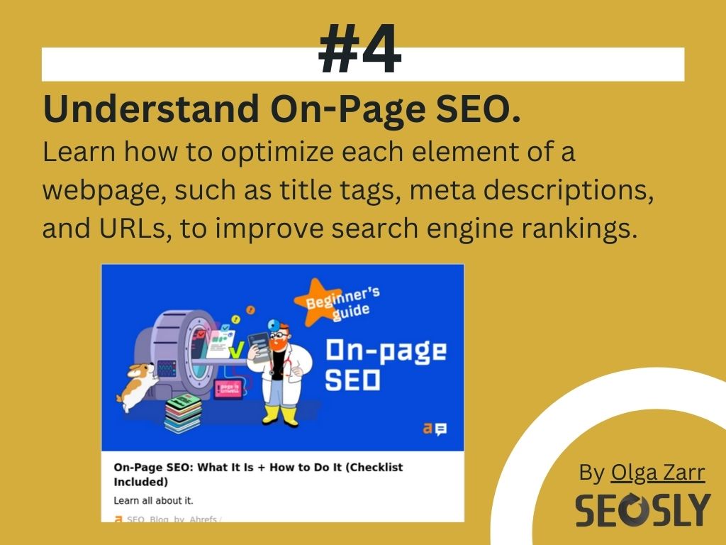 On-page SEO
