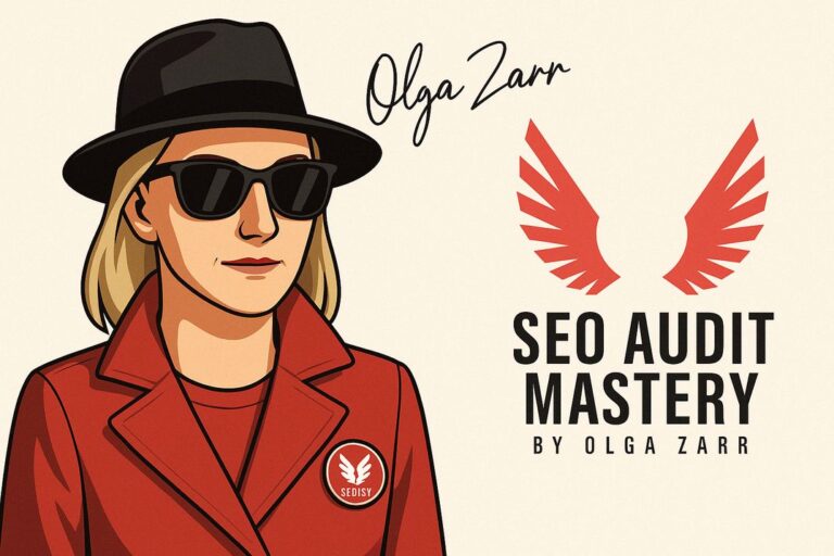 SEO Audit Mastery course by Olga Zarr
