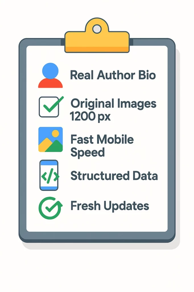 Google Discover SEO: Author E-E-A-T